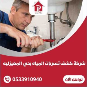 شركة كشف تسربات المياة بحي المعيزليه