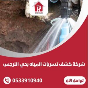 الرئيسية 23 شركه كشف تسربات المياه بحي النرجس